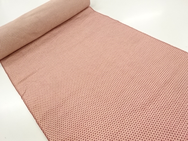 JAPANESE KIMONO / ANTIQUE BOLT FOR KIMONO / ABSTRACT PATTERN